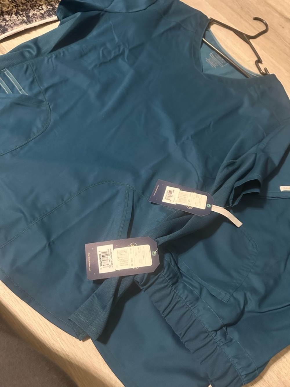 Caribbean blue  scrub Seat - Lightweight Comfort
